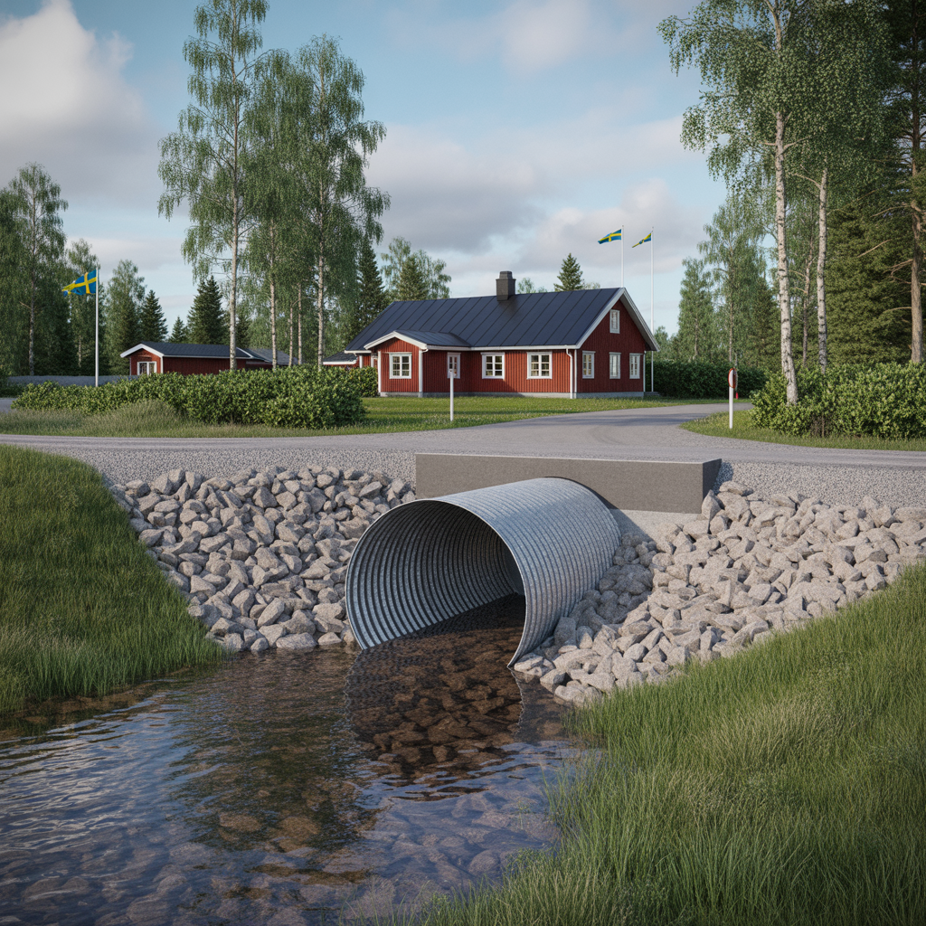 vagtrumma under infart dimensionering tillstand och kostnad